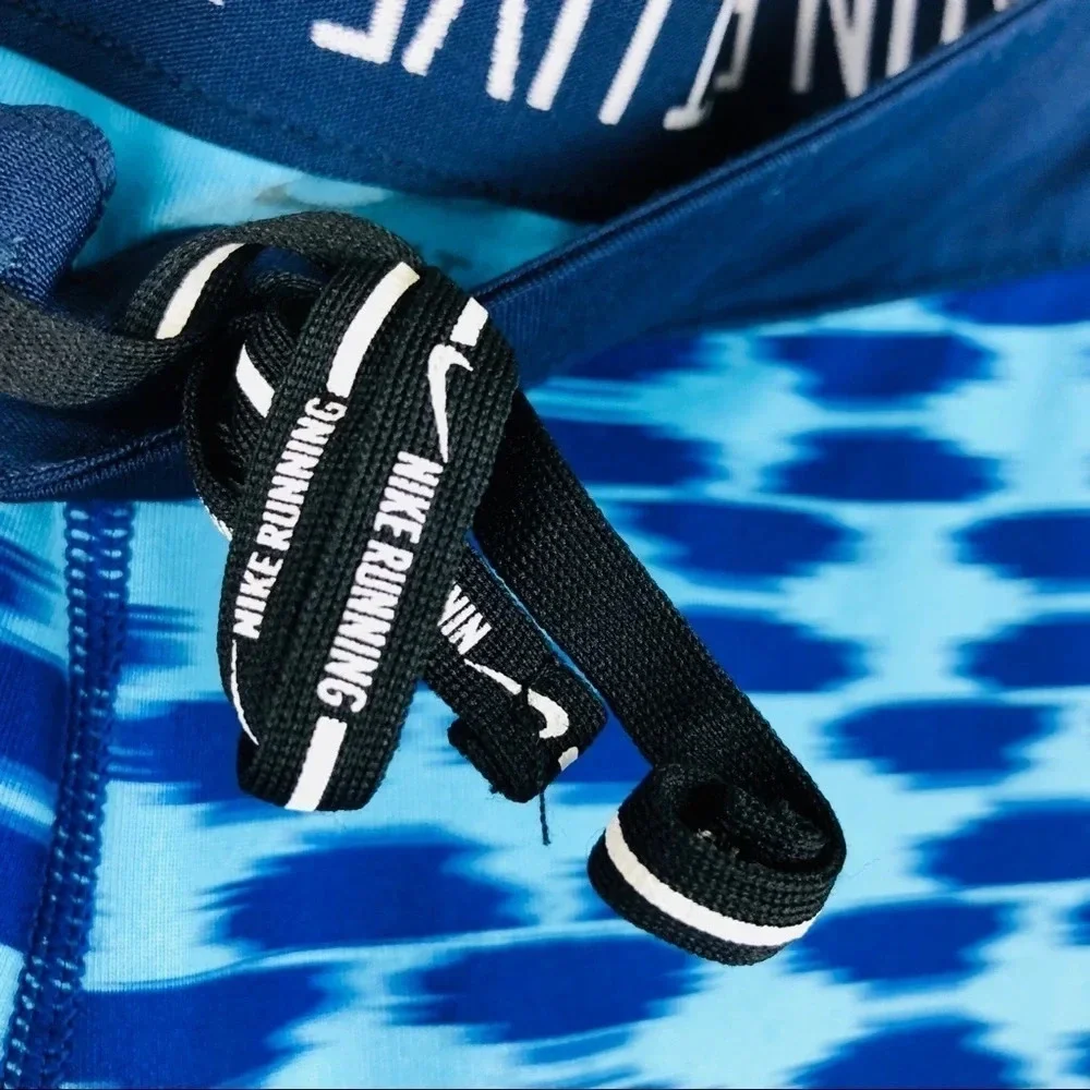 Nike Relay Printed Capri Running Pants Fold Over‎ M